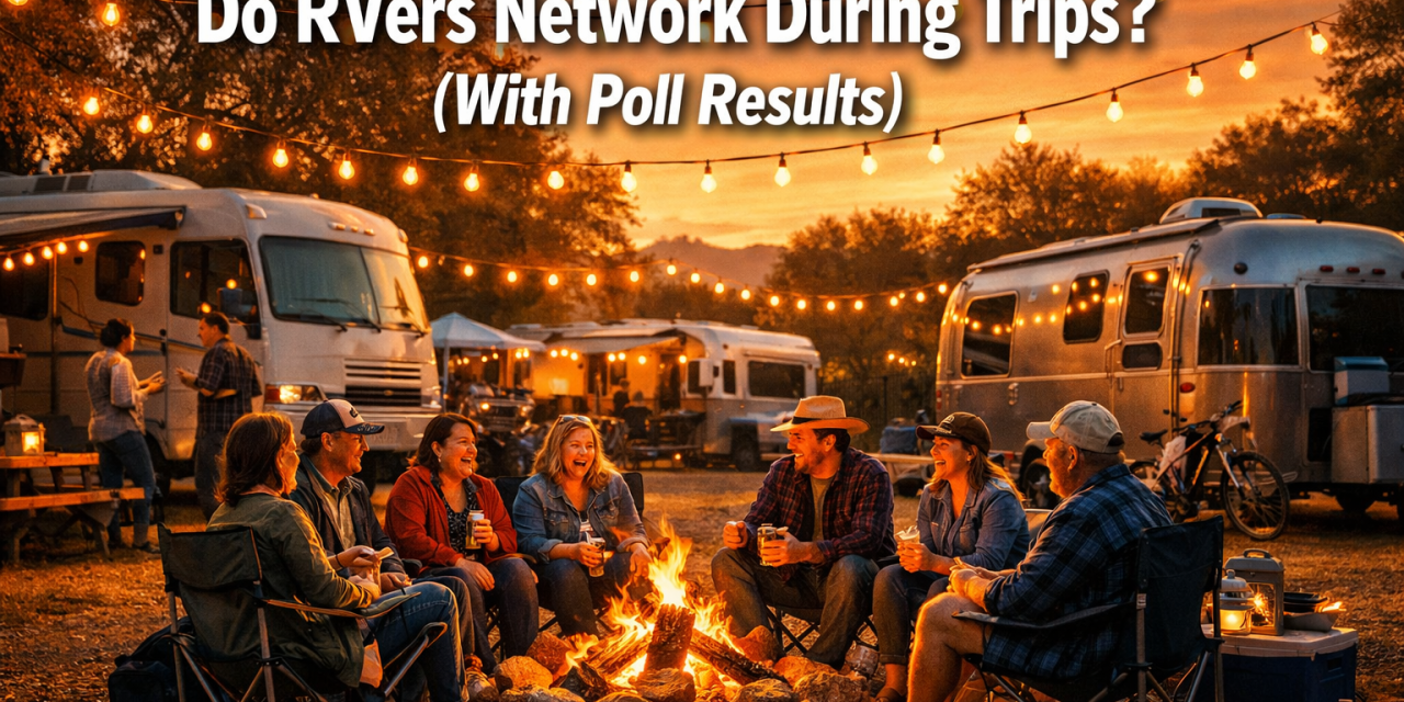 Do RVers Network During Trips? (With Poll Results)