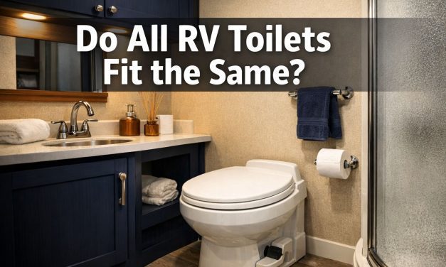 Do all RV toilets fit the same?