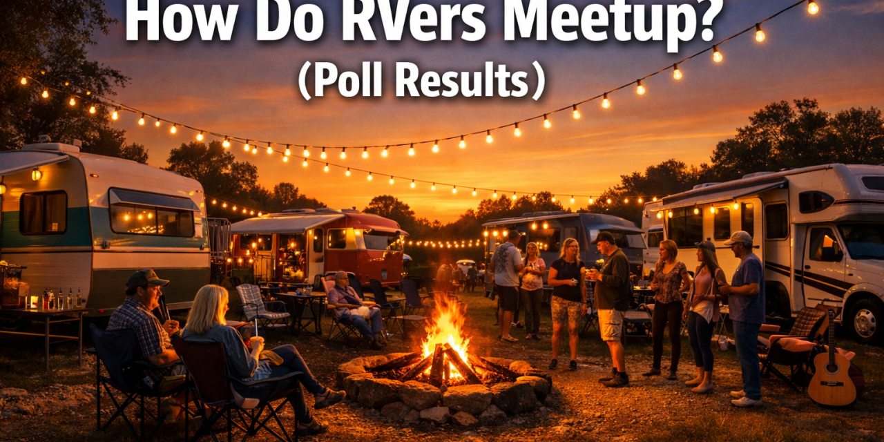 How Do RVers Meetup? (Poll Results)