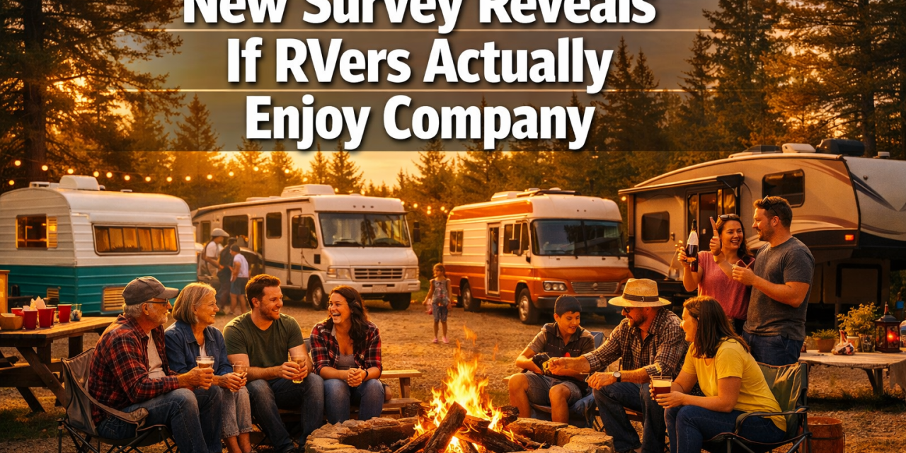 New Survey Reveals If RVers Actually Enjoy Company
