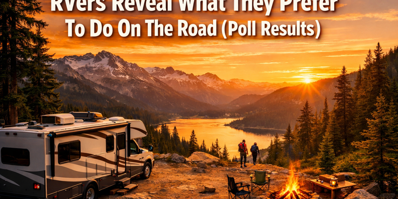 RVers Reveal What They Prefer To Do On The Road (Poll Results)