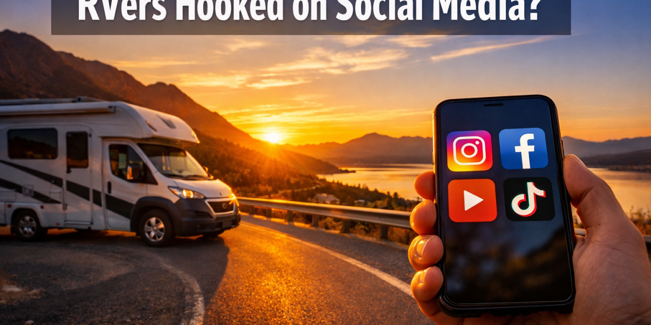 Survey Reveals RVers Addiction To Social Media