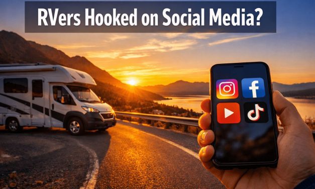 Survey Reveals RVers Addiction To Social Media