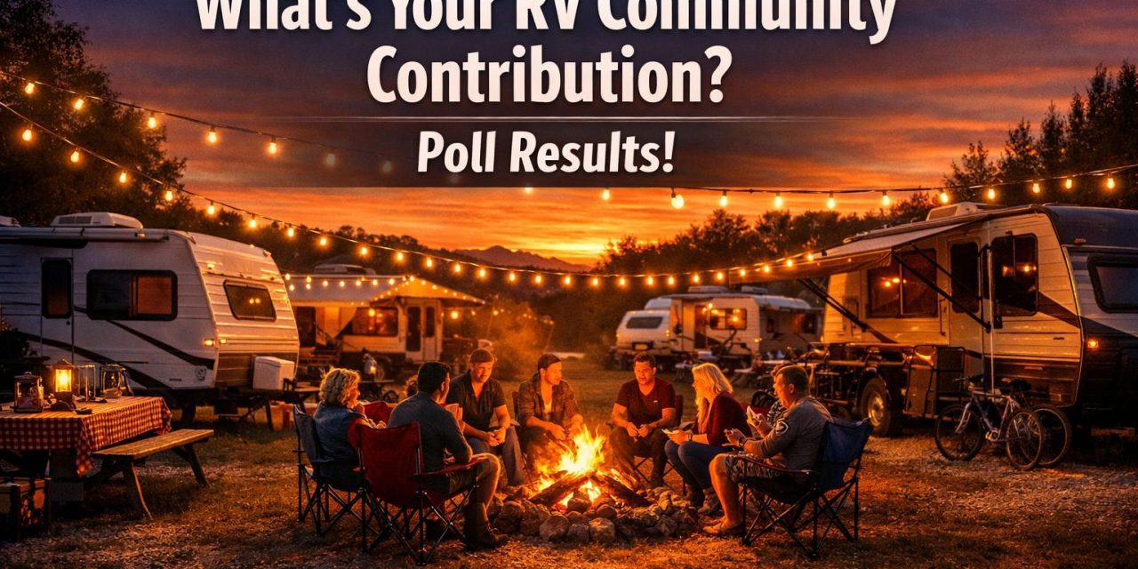 What’s your RV community contribution? (Poll Results!)