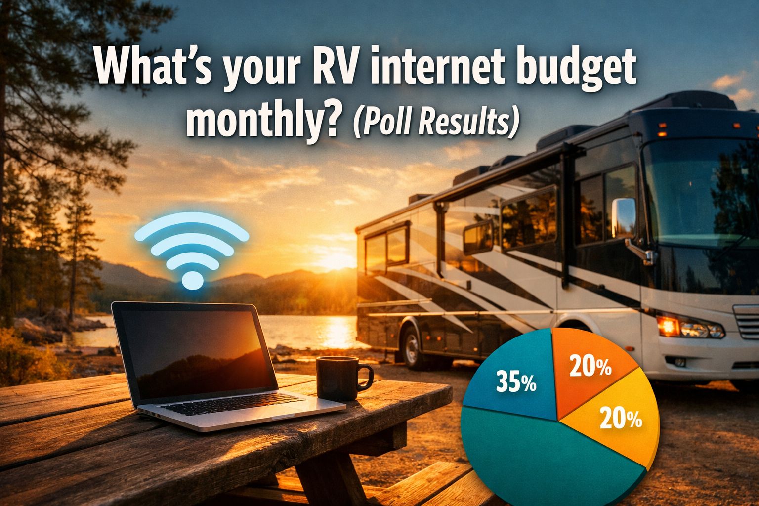 RV Internet Budget Monthly: Poll Results & What They Mean
