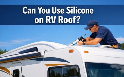 can you use silicone on rv roof?