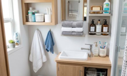 16 RV Bathroom Storage Ideas for Toiletries, Towels, and Cleaning Supplies
