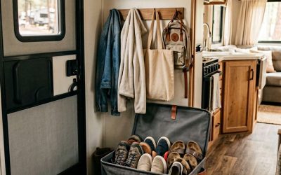 19 RV Entryway Storage Ideas to Stop Shoes, Coats, and Bags From Taking Over