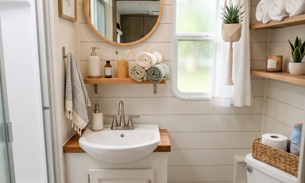 18 RV Bathroom Decor Ideas That Are Cute, Practical, and Easy to Clean