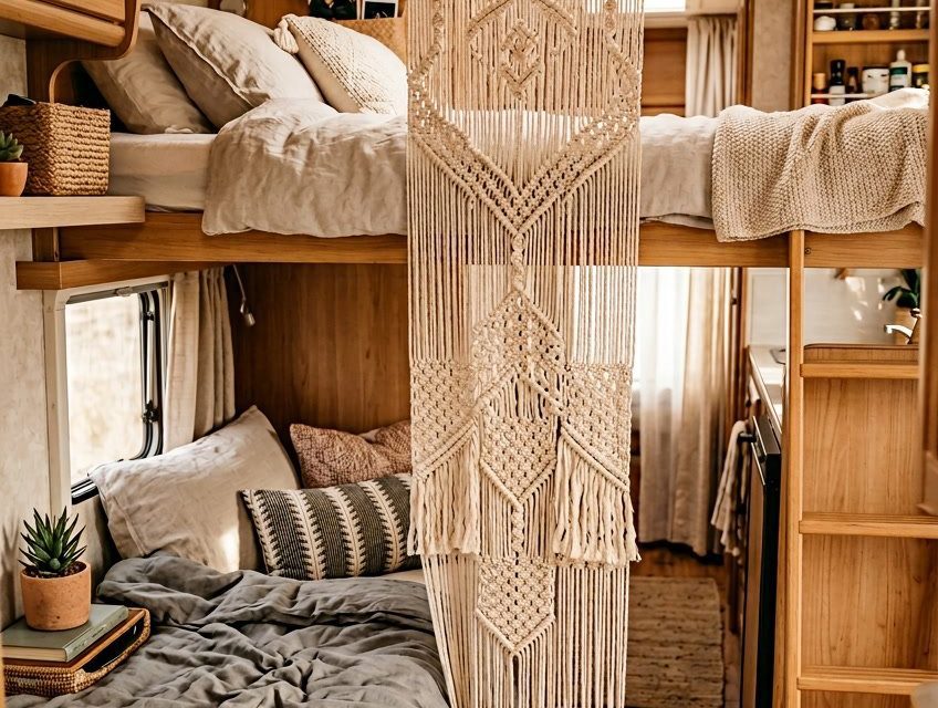 17 RV Bunk Bed Privacy Ideas That Make Shared Sleep Spaces Work