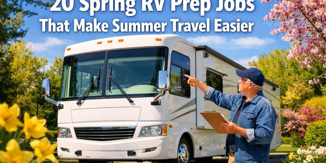 20 Spring RV Prep Jobs That Make Summer Travel Easier