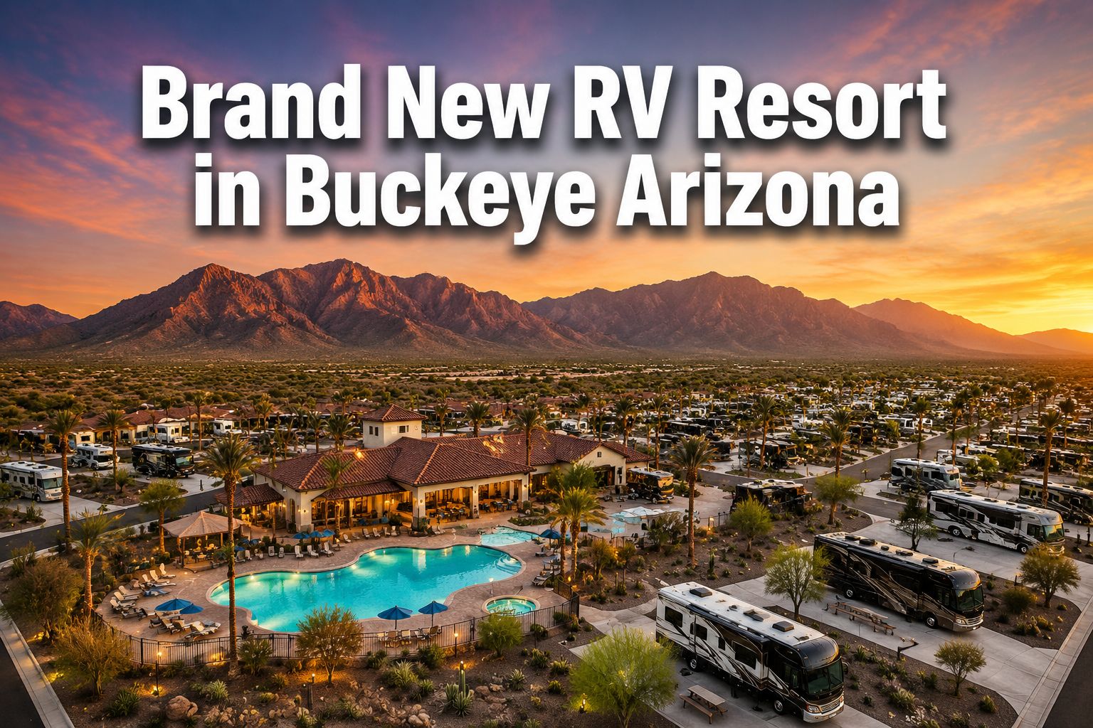Brand New RV Resort in Buckeye Arizona — Buckeye Ranch