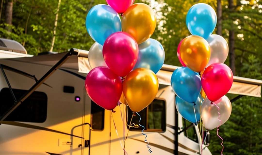 12 Birthday Party RV Campsite Decorating Ideas