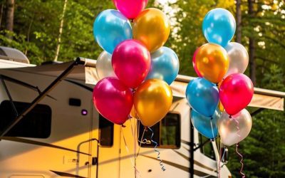 12 Birthday Party RV Campsite Decorating Ideas