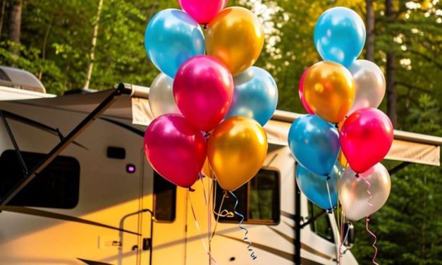 12 Birthday Party RV Campsite Decorating Ideas