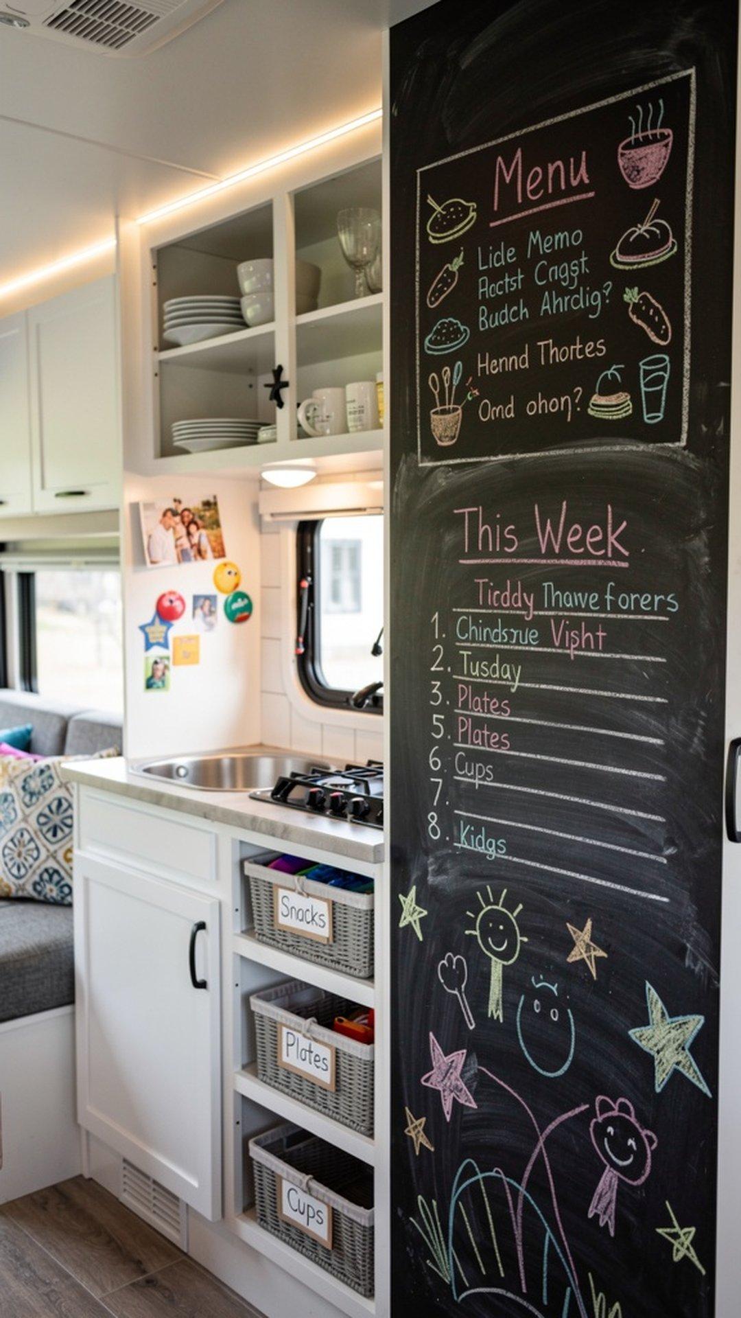 Chalkboard Paint Accent