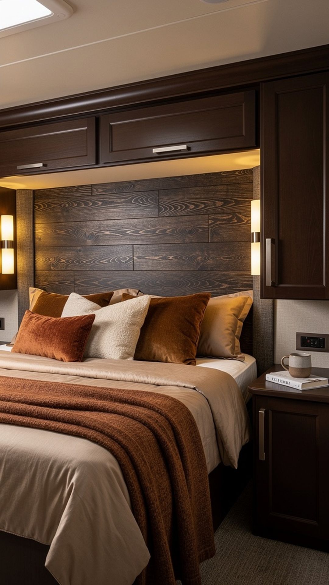 8. Rich Dark Stained Wood