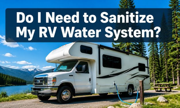 Do I Need to Sanitize my RV Water System?