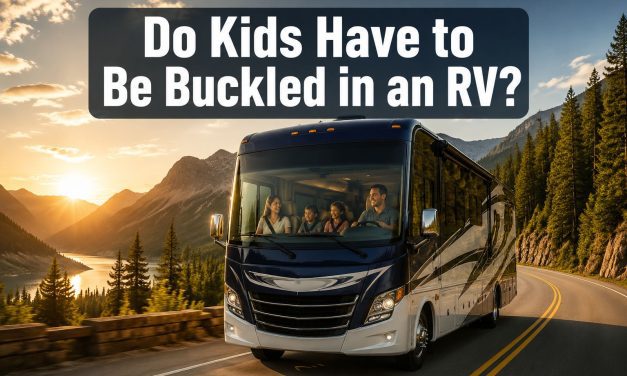 Do Kids have to be Buckled in an RV?