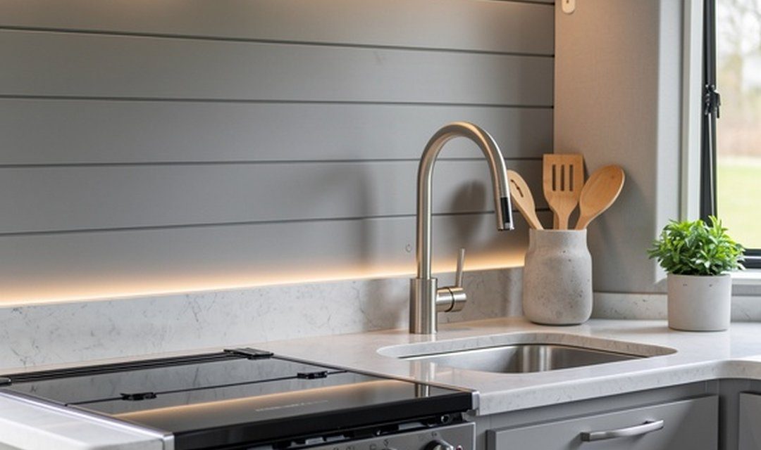 15 Shiplap Backsplash Ideas to Upgrade Your Camper Kitchen