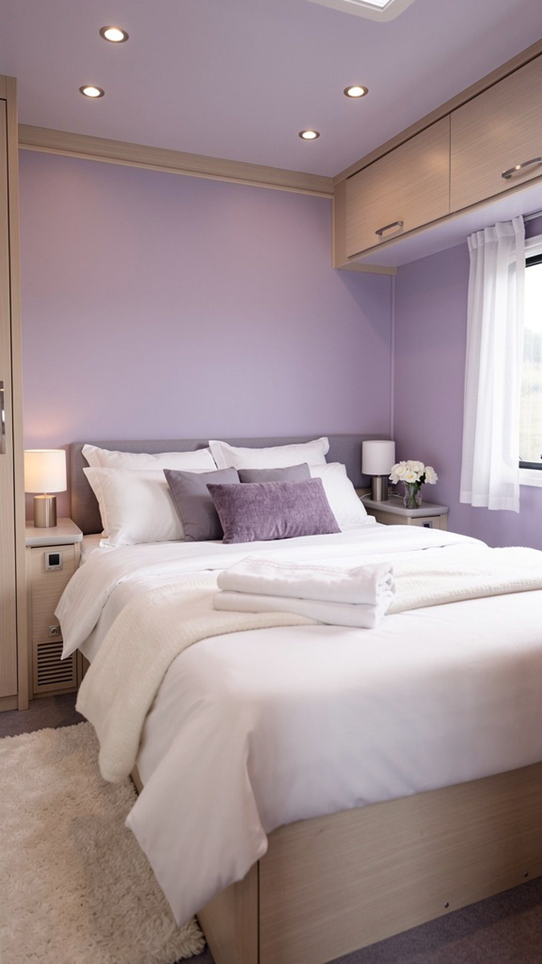 Soft Lavender Bedroom