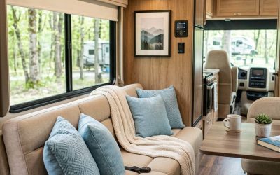 12 Light Blue RV Decorating Ideas for a Serene Space