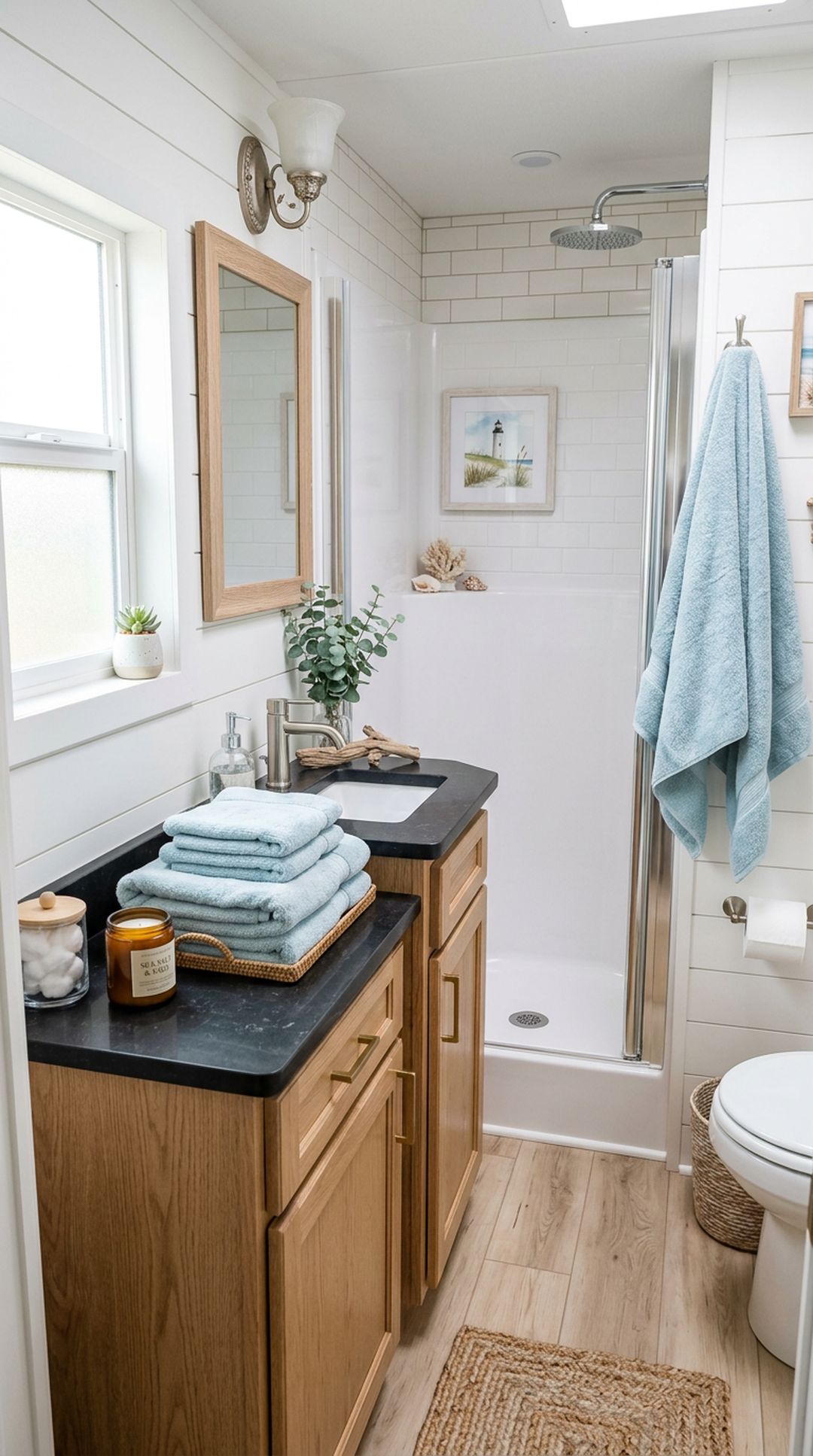 10. Light Blue Towels
