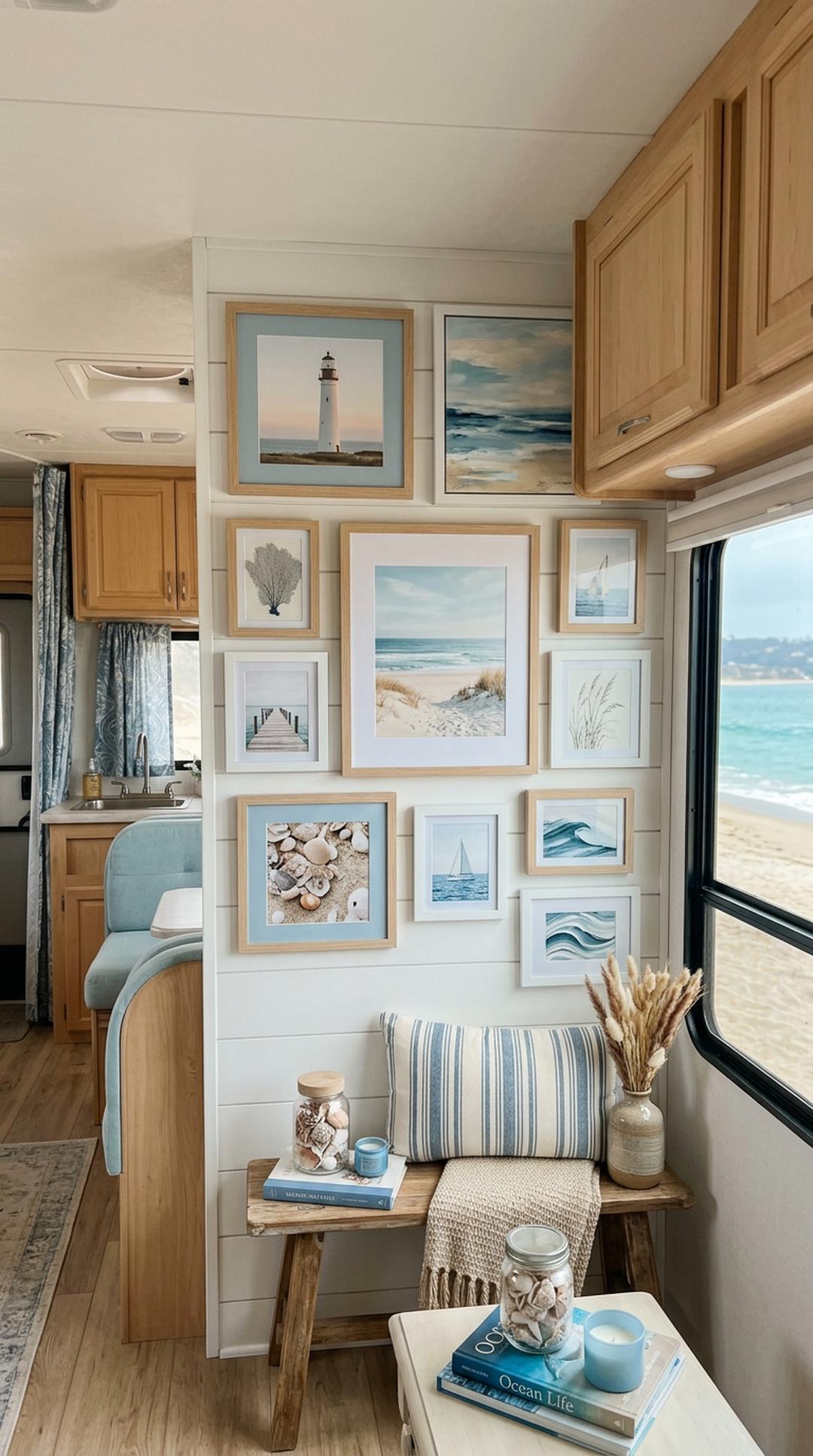 11. Light Blue Wall Art and Decor