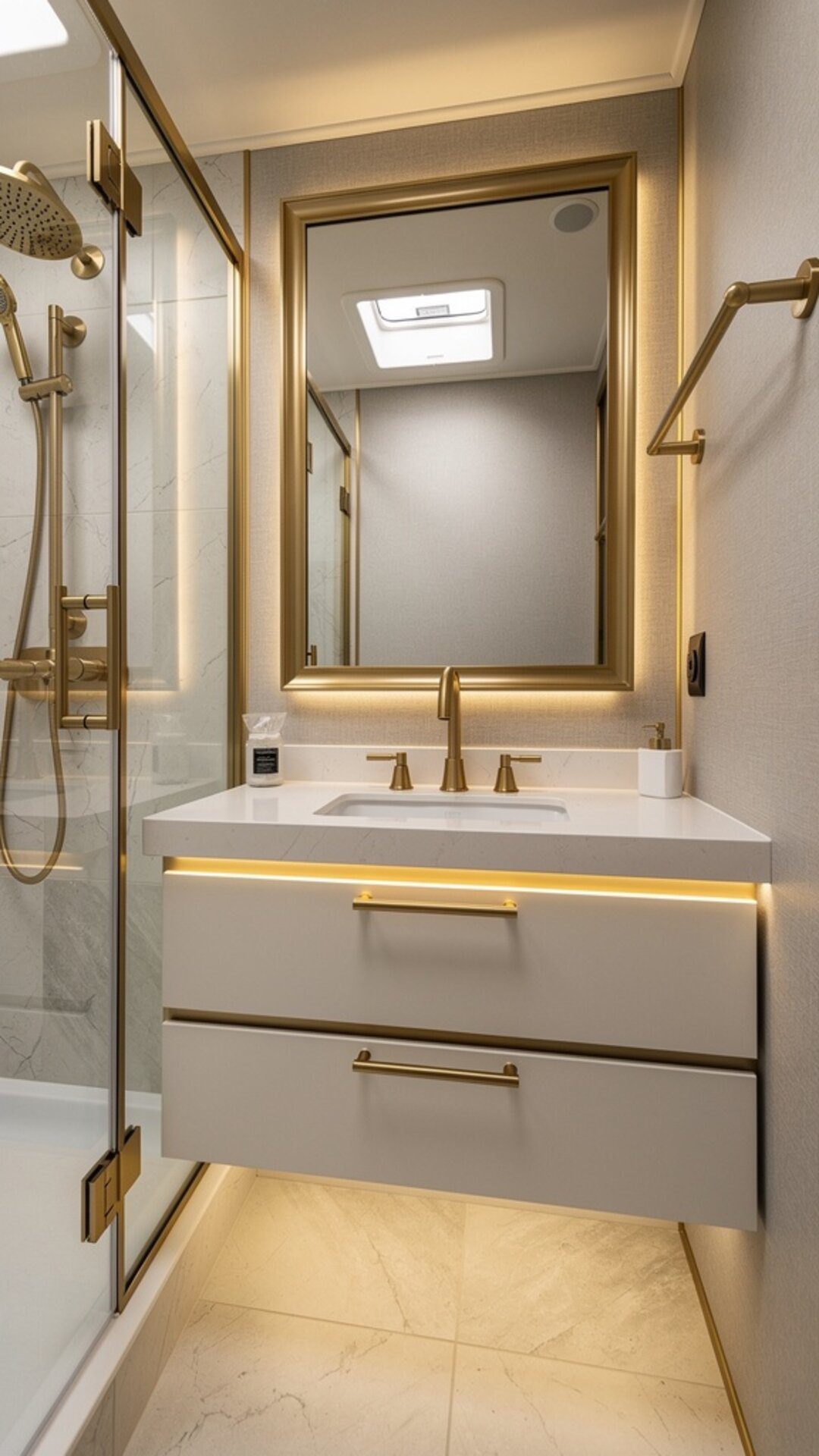 Add Metallic Accents for Glamour