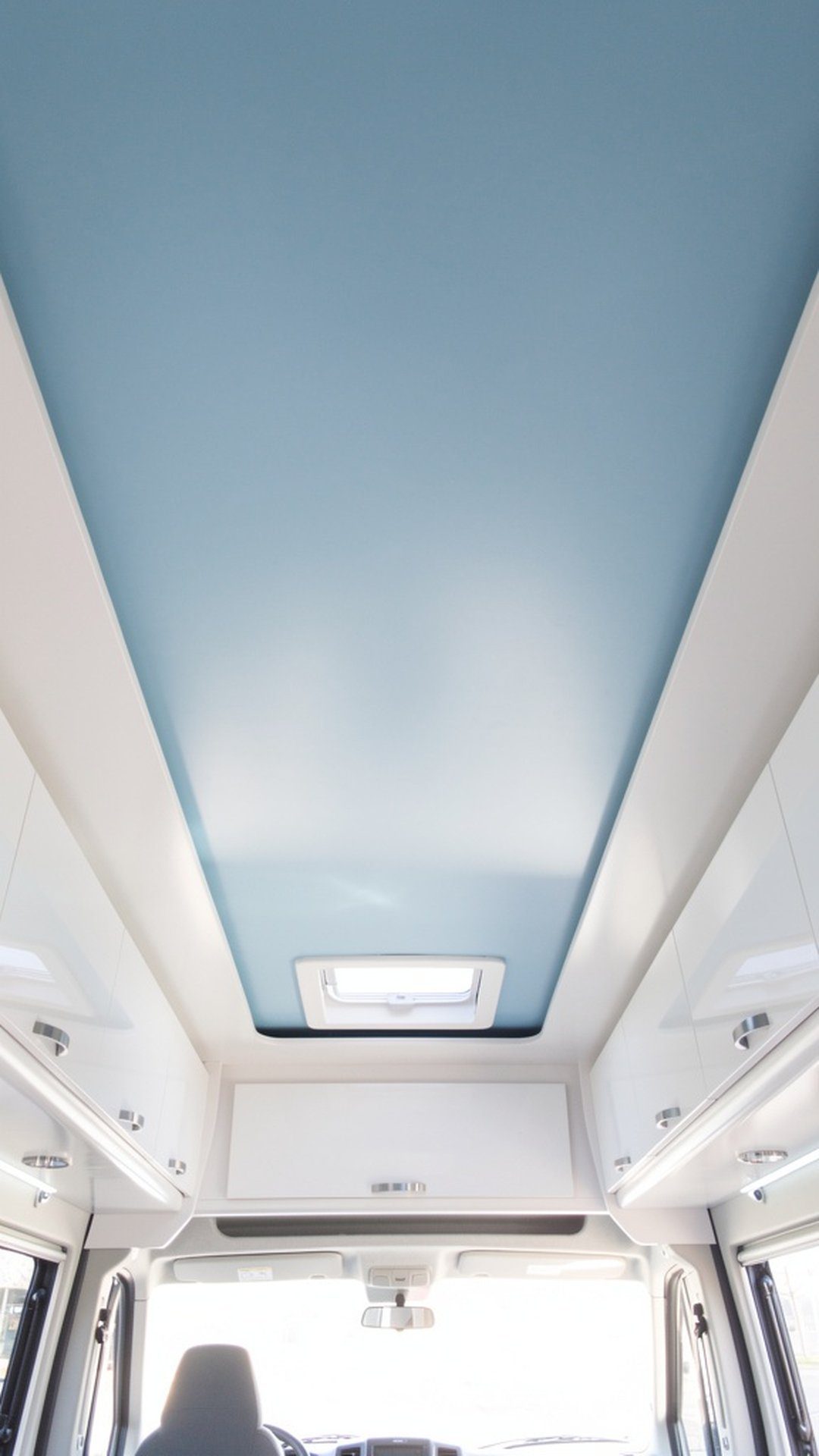 Sky Blue Painted Ceiling