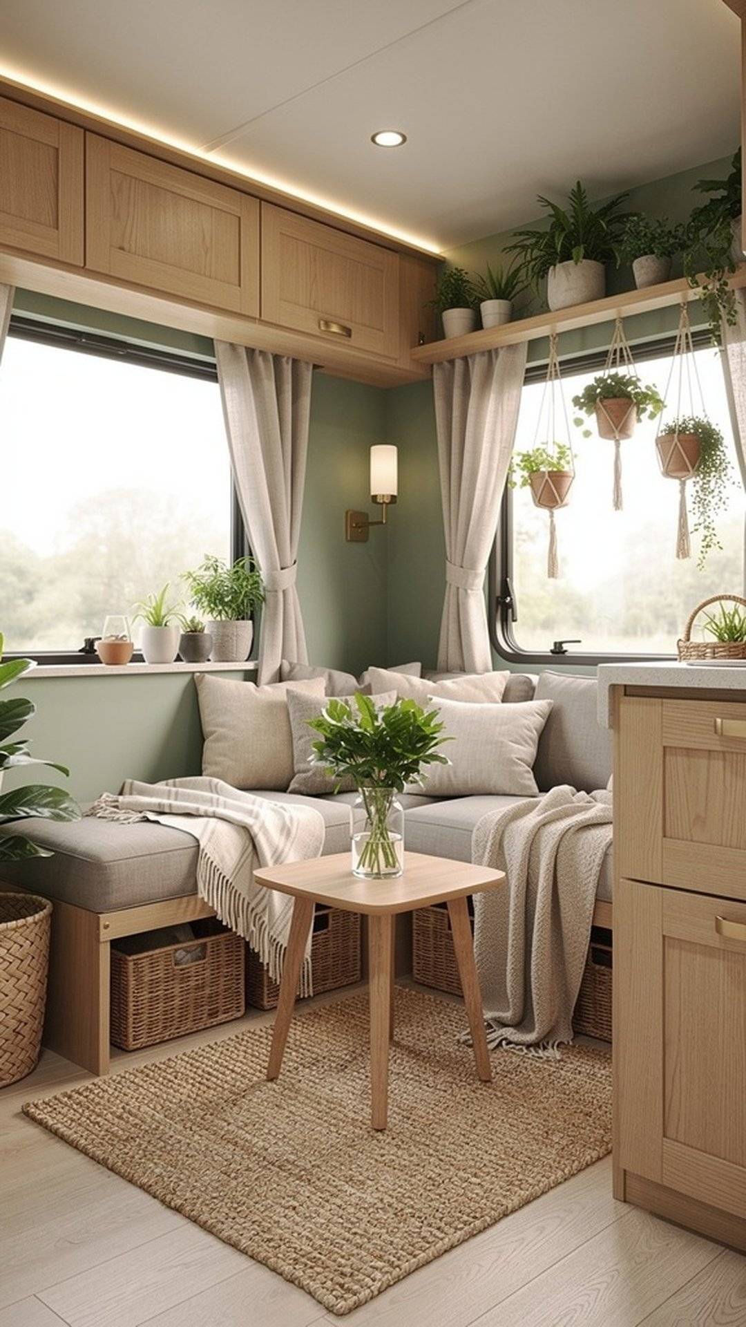Sage Green Living Walls