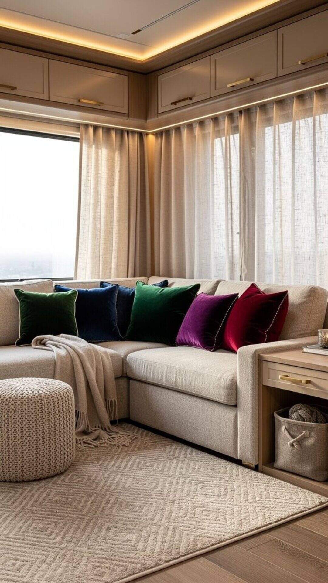 Layer Luxurious Textiles