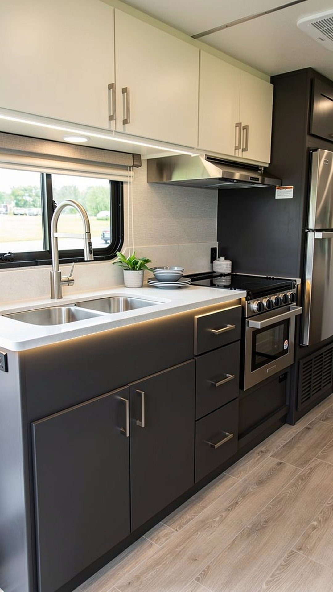 Two-Tone Kitchen Cabinets