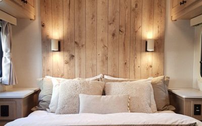 10 DIY Shiplap Headboard Ideas for a Cozy Camper Bedroom