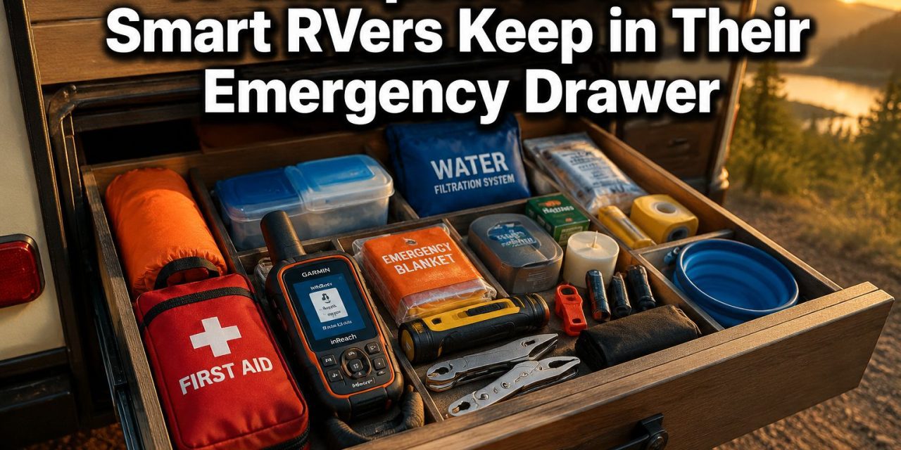 16 Unexpected Items Smart RVers Keep in Their Emergency Drawer