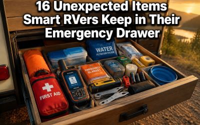 16 Unexpected Items Smart RVers Keep in Their Emergency Drawer