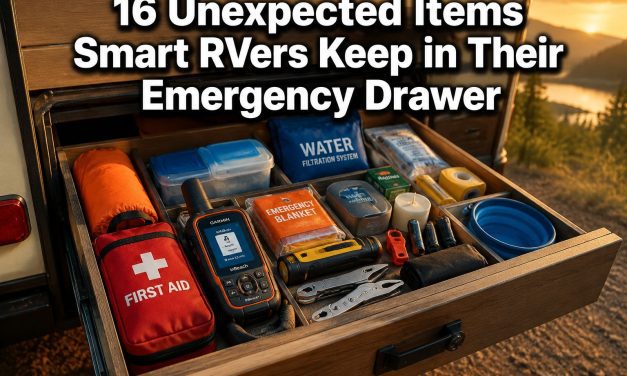 16 Unexpected Items Smart RVers Keep in Their Emergency Drawer