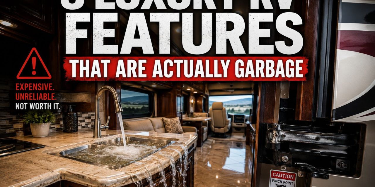 3 “Luxury” RV Features That Are Actually Garbage