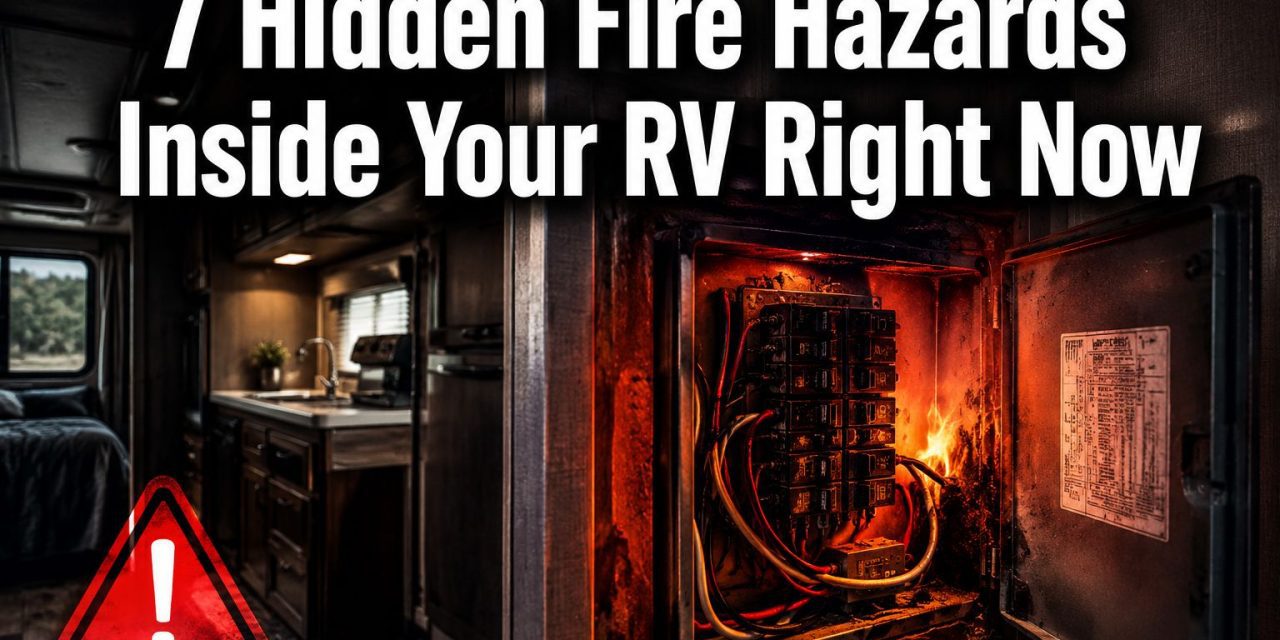 7 Hidden Fire Hazards Inside Your RV Right Now