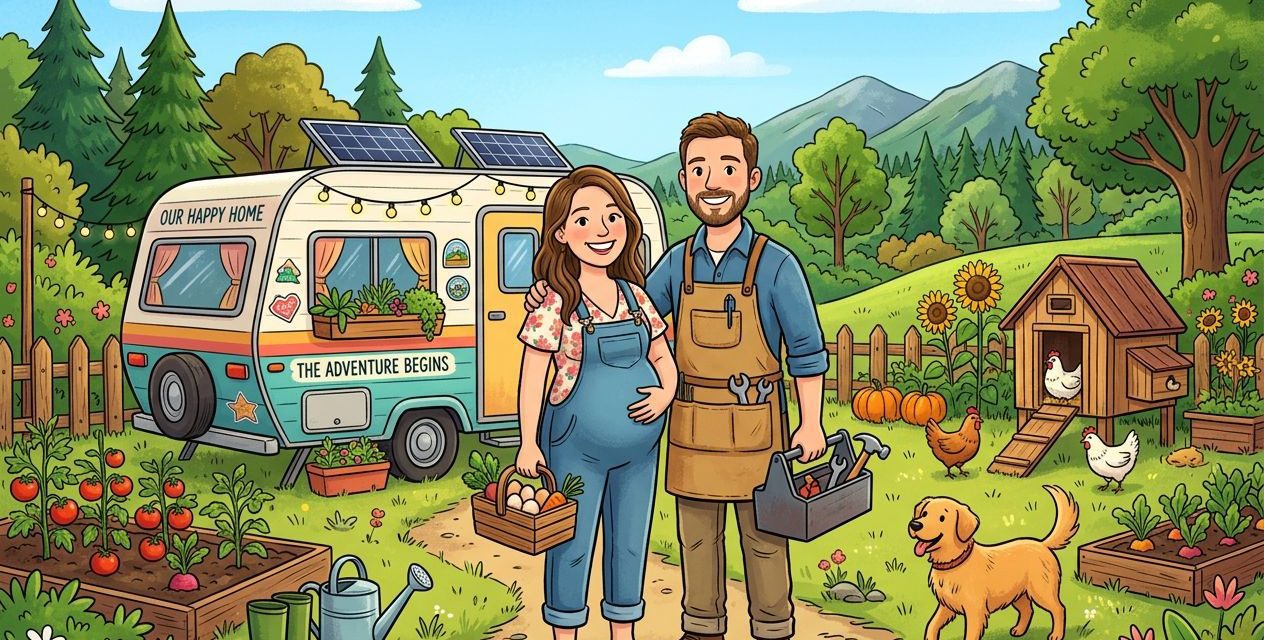 7 Game-Changing Money Moves This Young RV Couple Used to Buy a 20-Acre Homestead (Despite Starting $260K in Debt!)