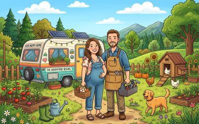 7 Game-Changing Money Moves This Young RV Couple Used to Buy a 20-Acre Homestead (Despite Starting $260K in Debt!)