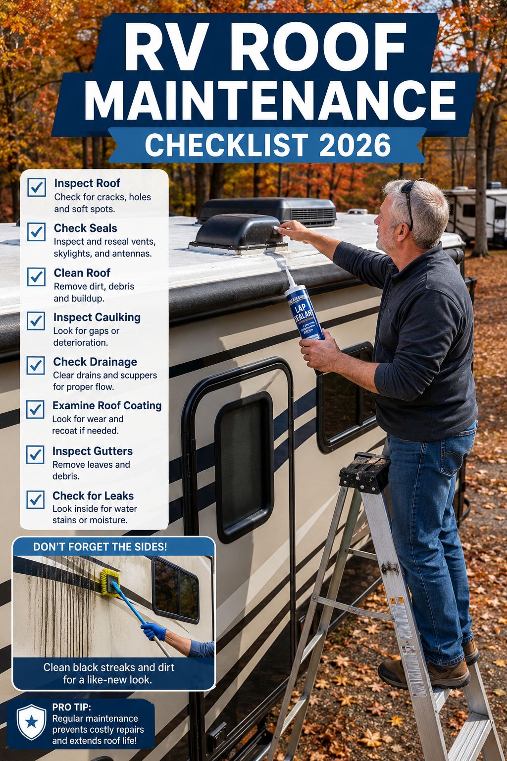 More Ways to Protect Your RV Roof Beyond the Clothespin Trick