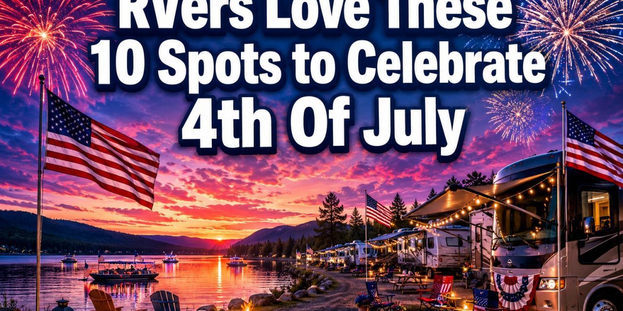 RVers Love These 10 Spots to Celebrate 4th Of July (Add These To Your Itinerary)