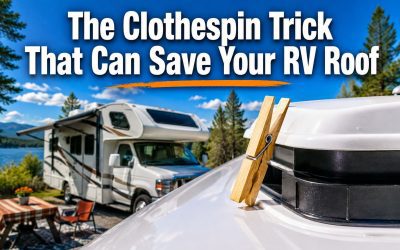 The “Clothespin” Trick That Can Save Your RV Roof