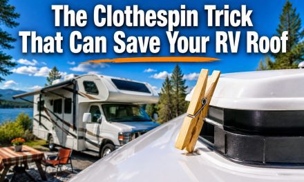 The “Clothespin” Trick That Can Save Your RV Roof