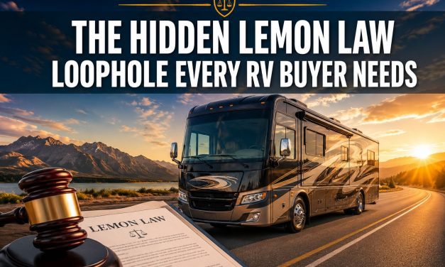 The Hidden “Lemon Law” Loophole Every RV Buyer Needs