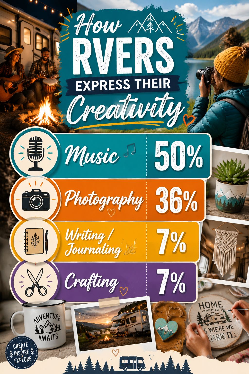 What the Poll Says: How Are RVers More Creative Than Others in Real Life?