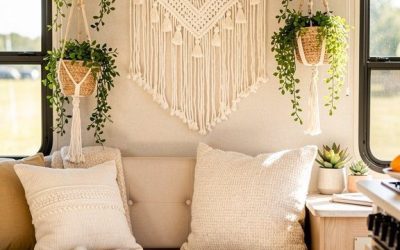 15 Homey Glamping Interior Decorating Ideas for Your RV