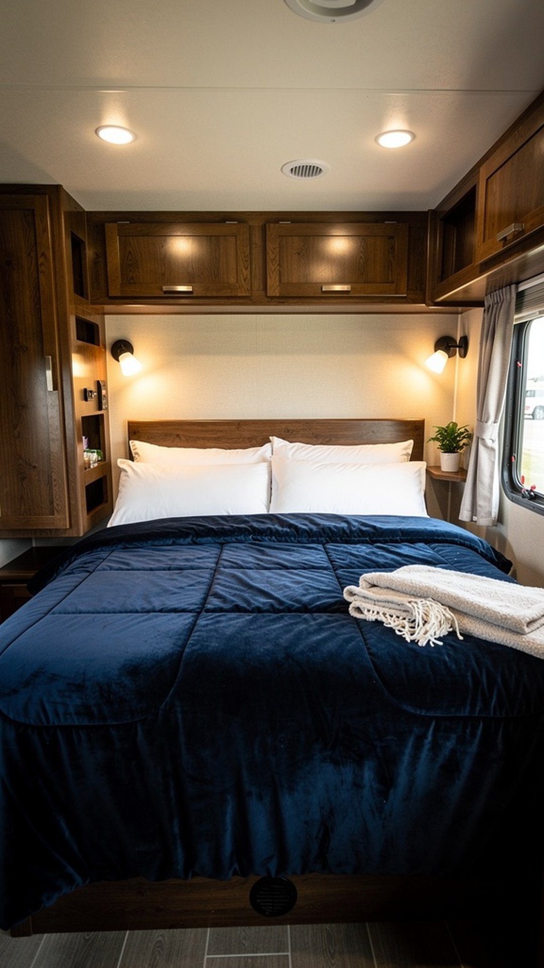 3. Navy Blue Bedding Set