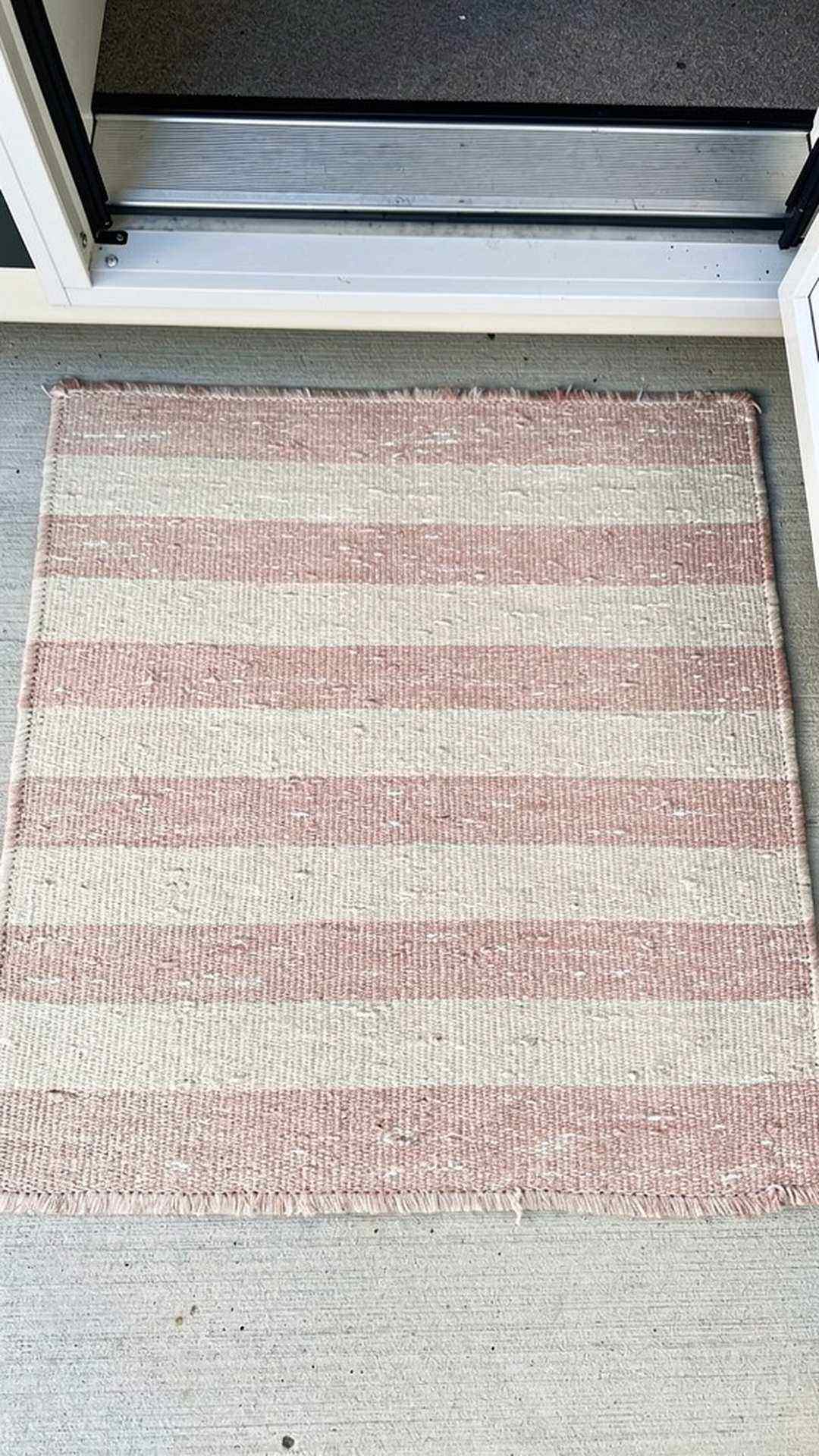 Soft Pastel Striped Mat